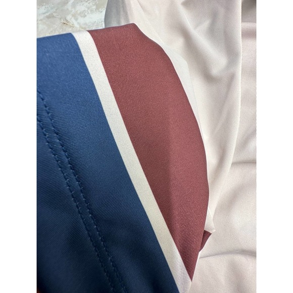 Jason Scott Golf Polo shirt Polyester-spandex Stripe sleeves Men Size S - Picture 5 of 9